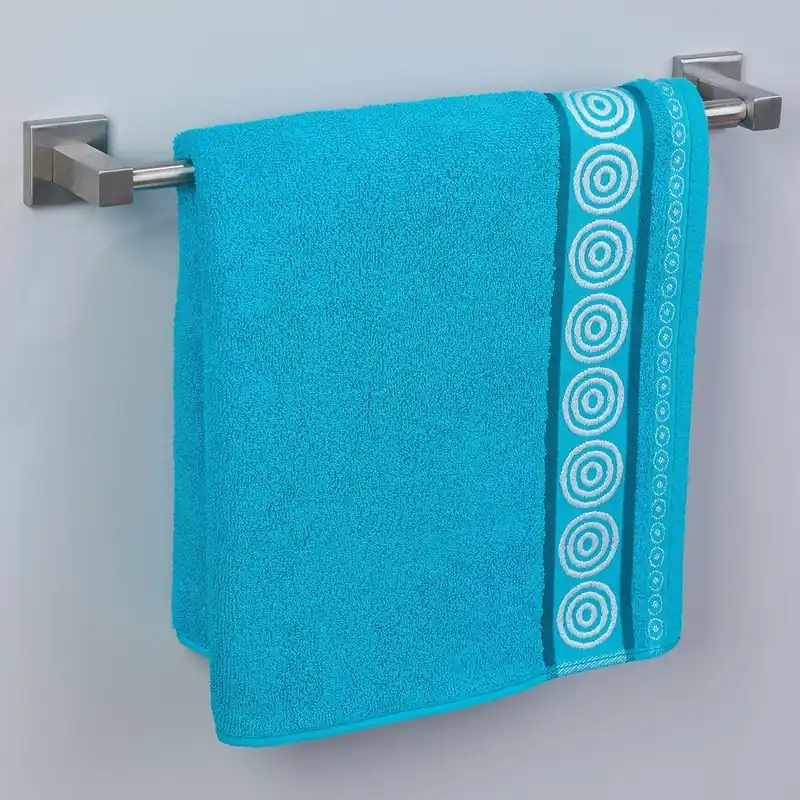Ręcznik Fraza Rondo Turquoise, 30x50 cm Bonami Zniżka