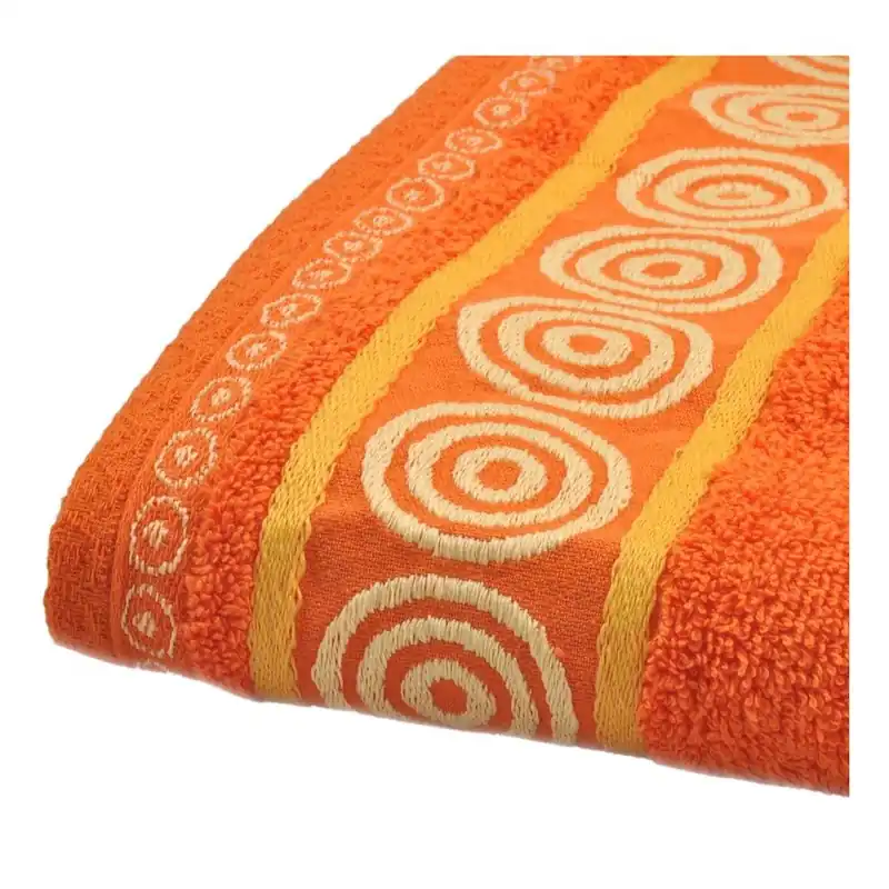 Promocja Ręcznik Fraza Rondo Orange, 50x90 cm Bonami