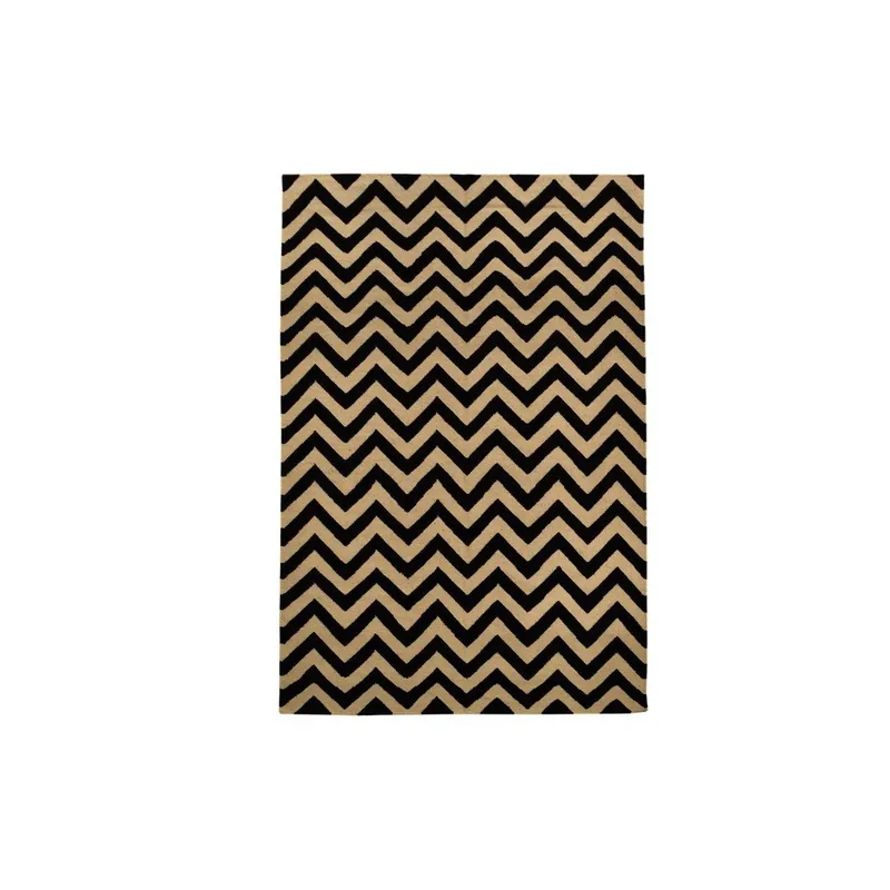 Ręcznie tkany dywan Black and White Zigzag Kilim, 160x250 cm Bonami Szybka dostawa