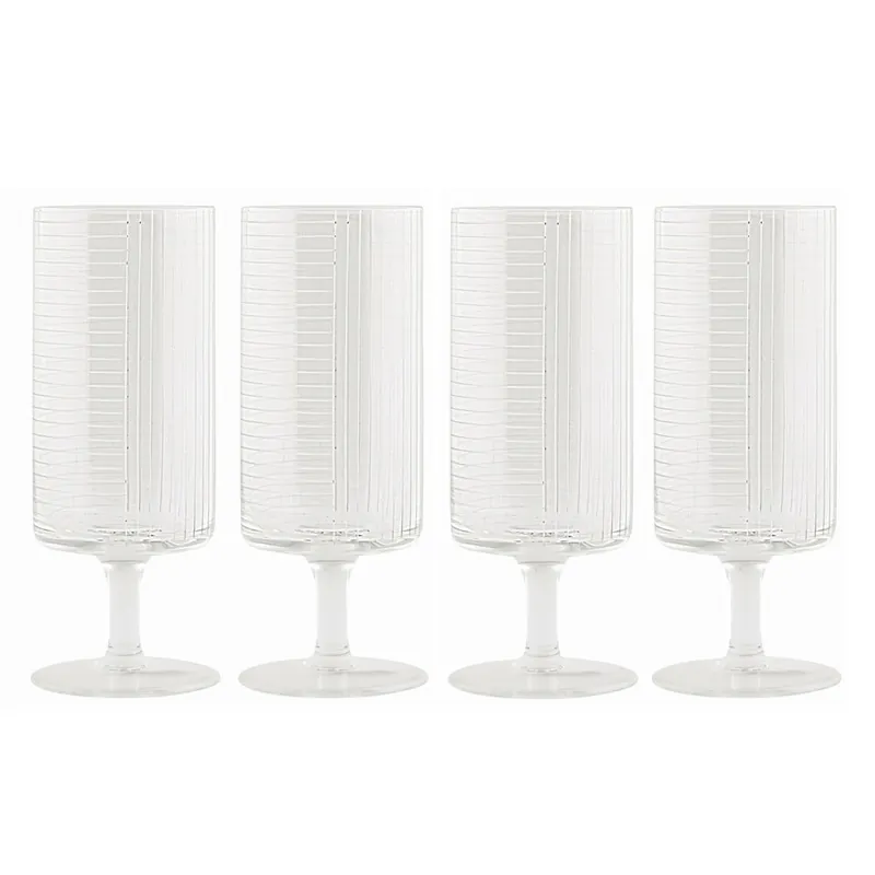 Komplet kieliszków Stripes, 4 sztuki Bonami Rabat