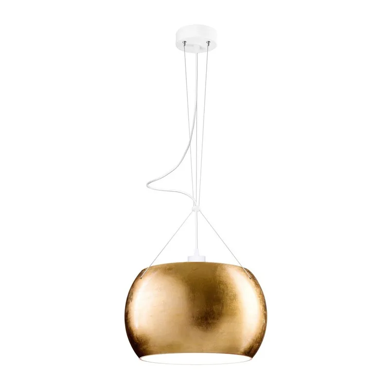 Lampa MOMO, gold/white/white Bonami Szybka dostawa