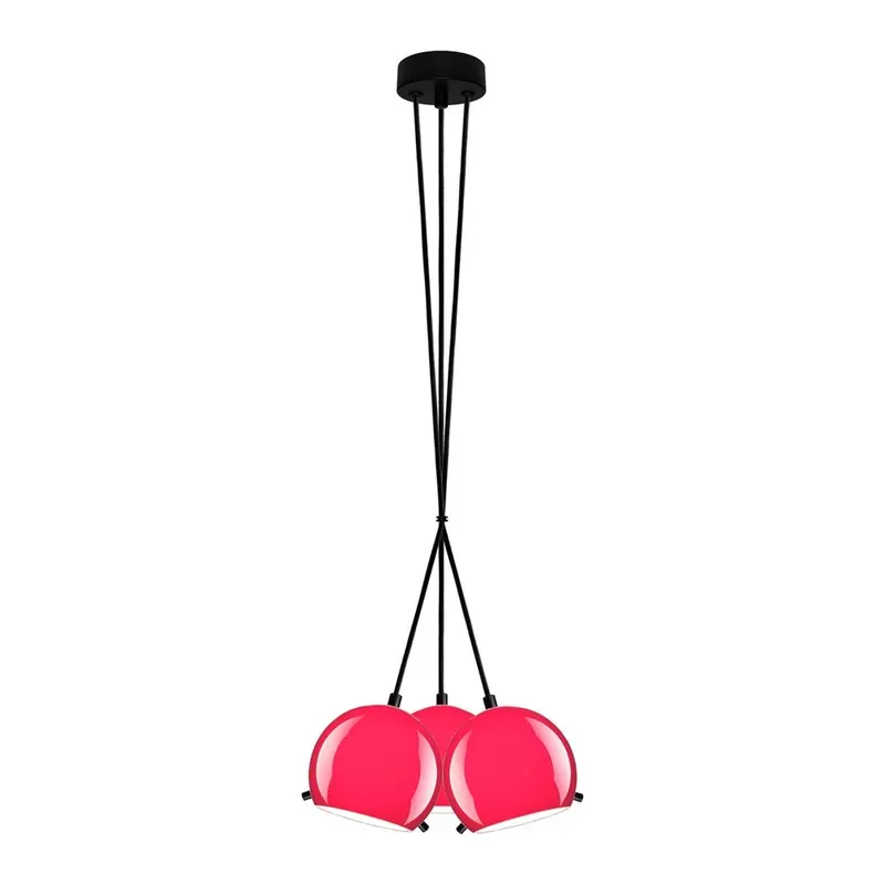 Potrójna lampa MYOO fuchsia/black/black Bonami Wysoka jakość