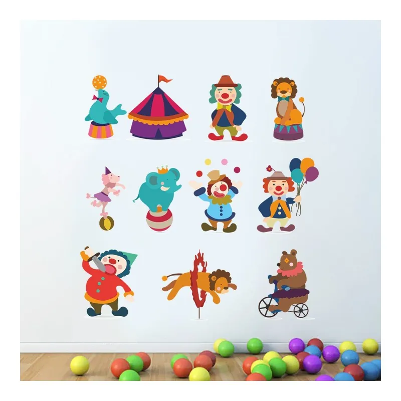 Naklejka na ścianę Cyrk, 50x70 cm Bonami Nie przegap