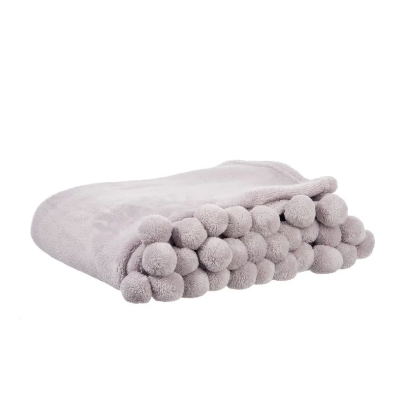 Koc Pom-Pom Lavend, 127x152 cm Bonami Ekspresowa dostawa