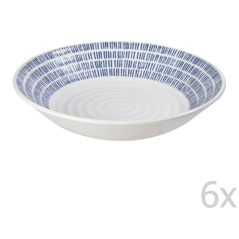 Komplet 6 głębokich talerzy Dashie, 20 cm Bonami Nowy