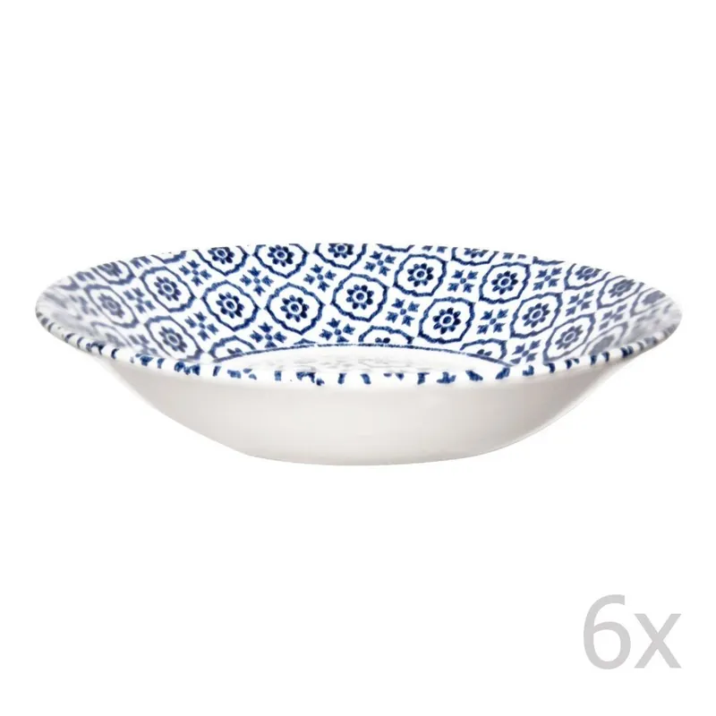 Ograniczona ilość Komplet 6 głębokich talerzy Tuscany, 20 cm Bonami