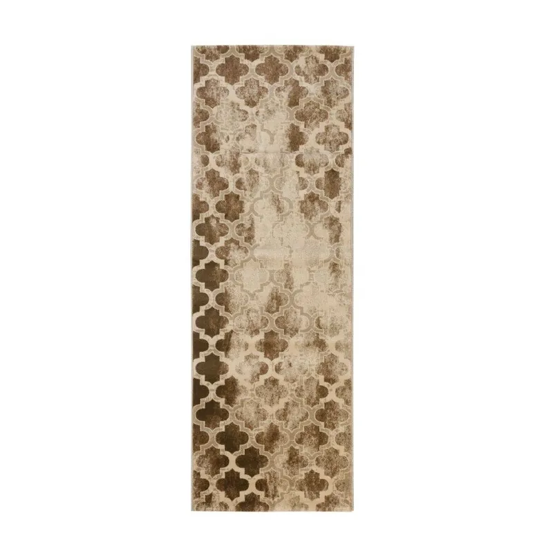 Wyjątkowa oferta Dywan Galata 32617A 31 Beige/Lt Brown, 80x230 cm Bonami