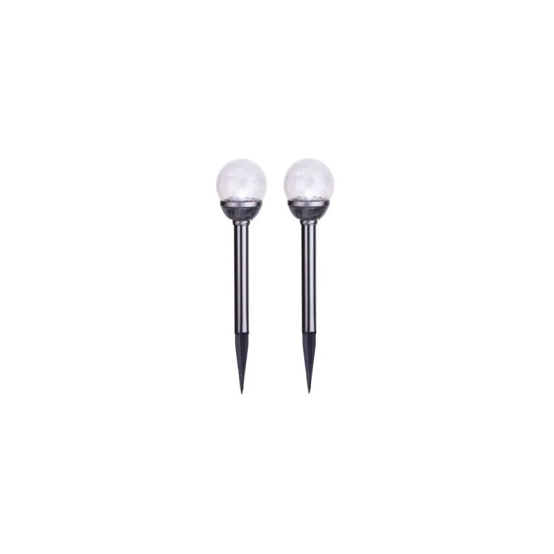 Lampy zewnętrzne LED wbijane/solarne zestaw 2 szt. LED ø 8 cm Balls – Star Trading Bonami Dodaj do koszyka