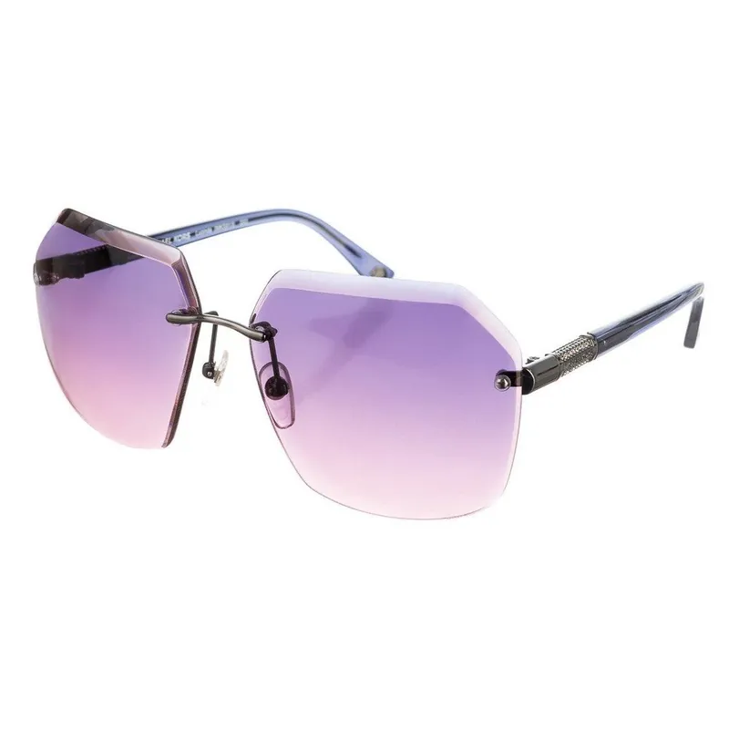 Kup online Okulary przeciwsłoneczne damskie Michael Kors MKS913 Gun Bonami