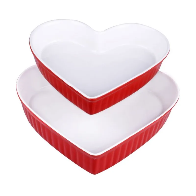 Zestaw 2 forem Heart Red Bonami Wyprzedaż