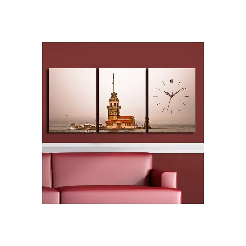 Oferta limitowana Obraz z zegarem Na Wyspie Bonami