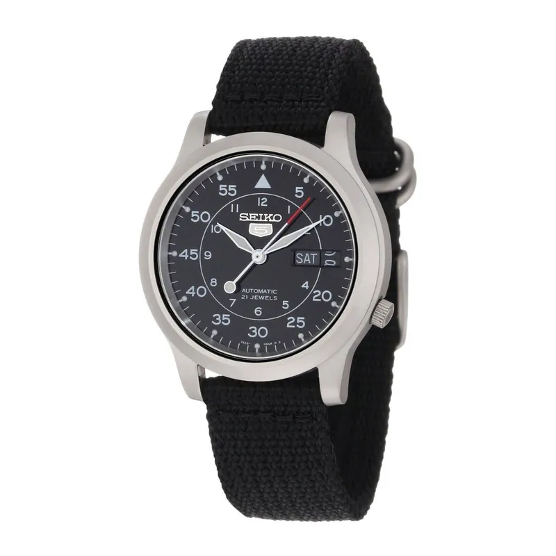 Darmowy zwrot Zegarek męski Seiko SNK809K2 Bonami