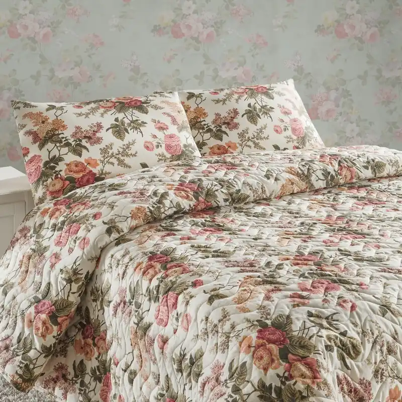 Pikowana narzuta i 2 poszewki na poduszki Double 288, 200x220 cm Bonami Oferta