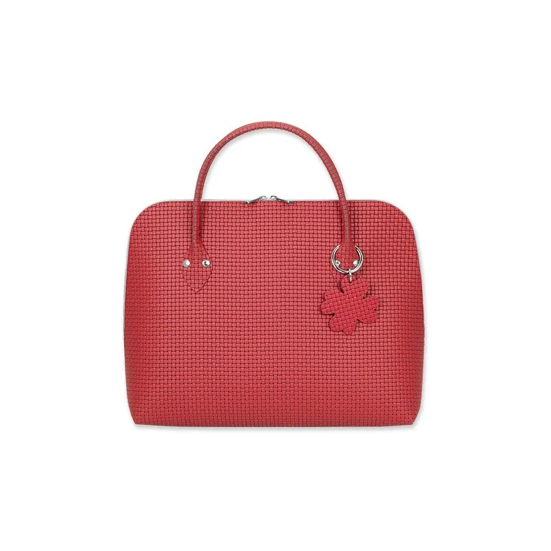 Hit sprzedaży Torebka Eva Woven Red Bonami