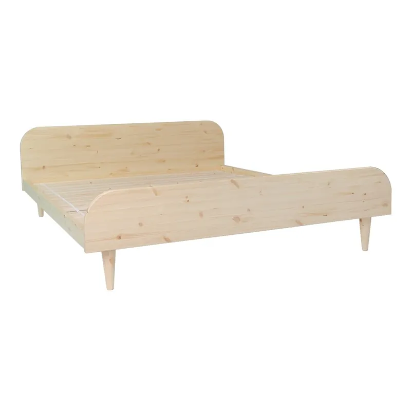 Nowość Łóżko Karup Design Twist Natural, 140x200 cm Bonami