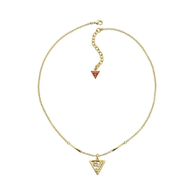 Oferta limitowana Naszyjnik GUESS Gold Triangle Bonami