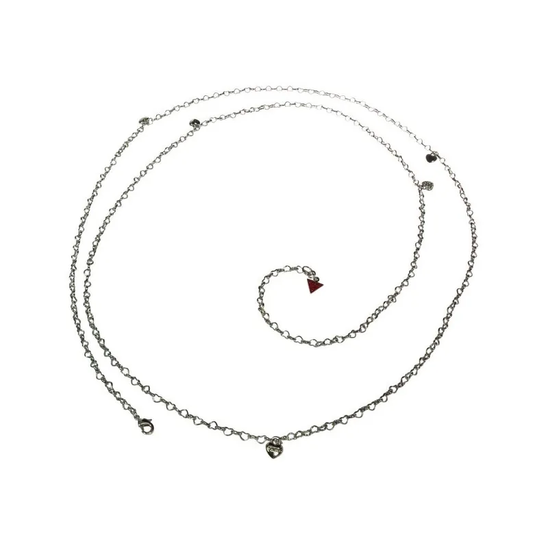 Tylko do końca tygodnia Naszyjnik GUESS Simple Silver Bonami