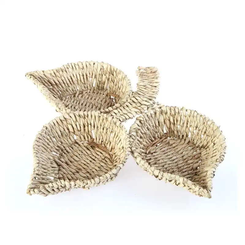 Wiklinowe miski Leaf Snack Beige Bonami Premium