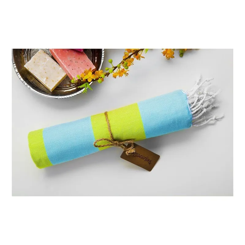 Bestseller Ręcznik hamam Myra Mint Green, 100x180 cm Bonami