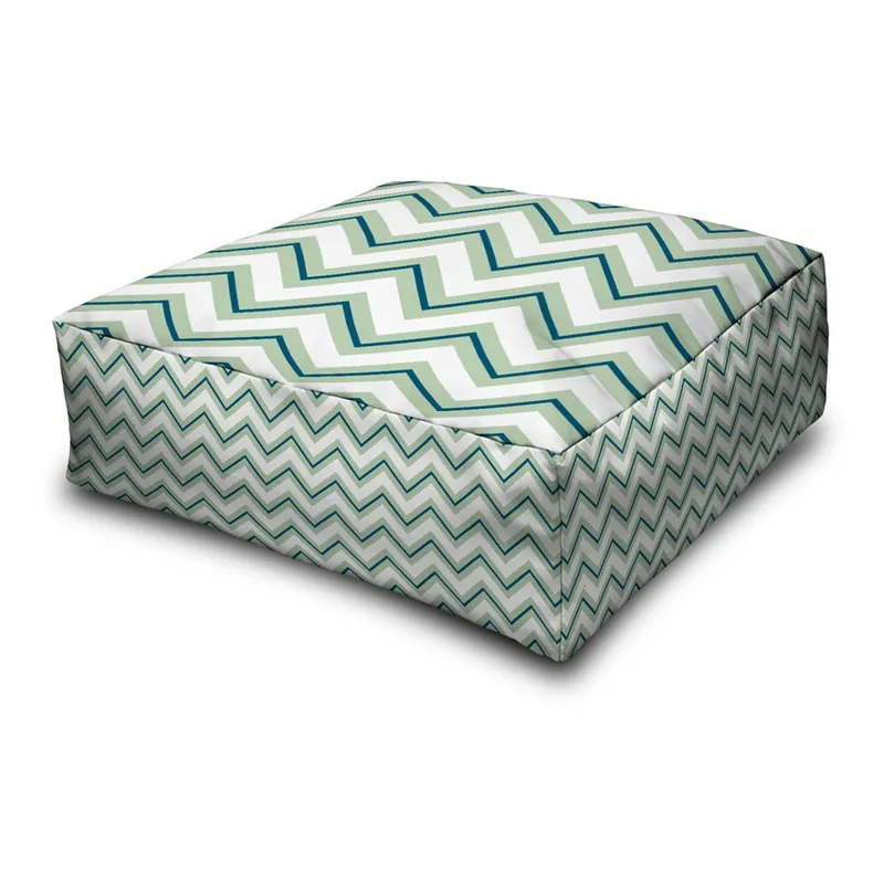 Wyprzedaż Puf Margao Geometric Green Bonami