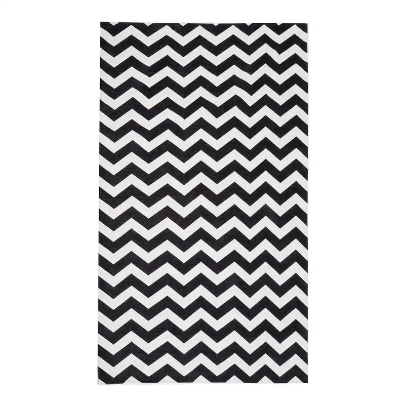 Czarno-biały chodnik Floorita Optical, 60x220 cm Bonami Szybka dostawa