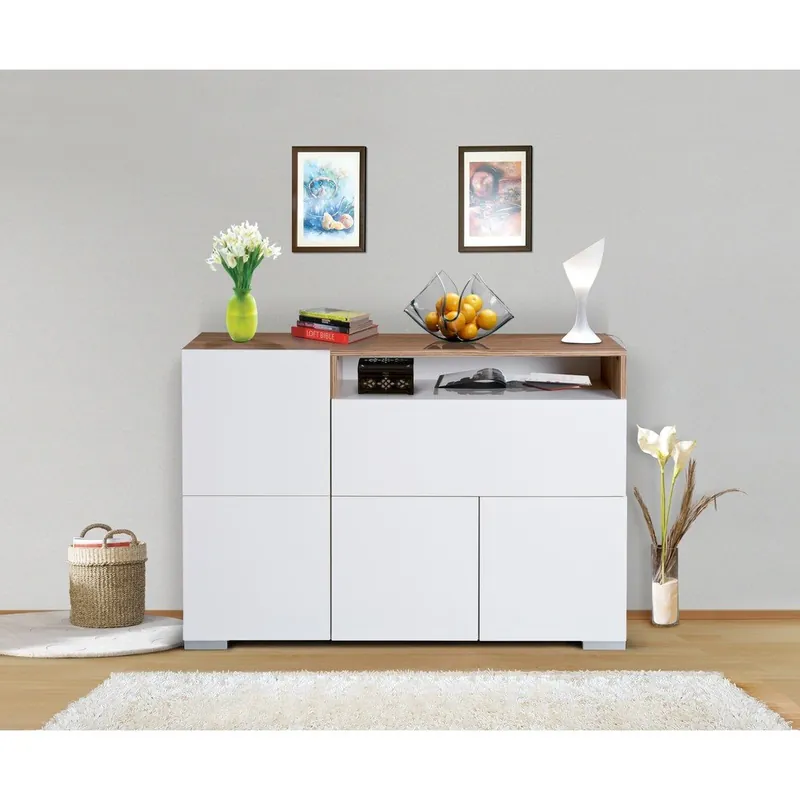 Komoda Decoflex Console, biała/samba Bonami Premium