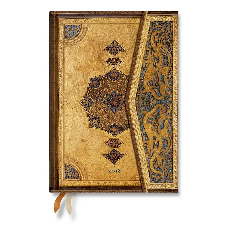Kalendarz na rok 2018 z podziałem na dni Paperblanks Safavid Midi Bonami Hit cenowy
