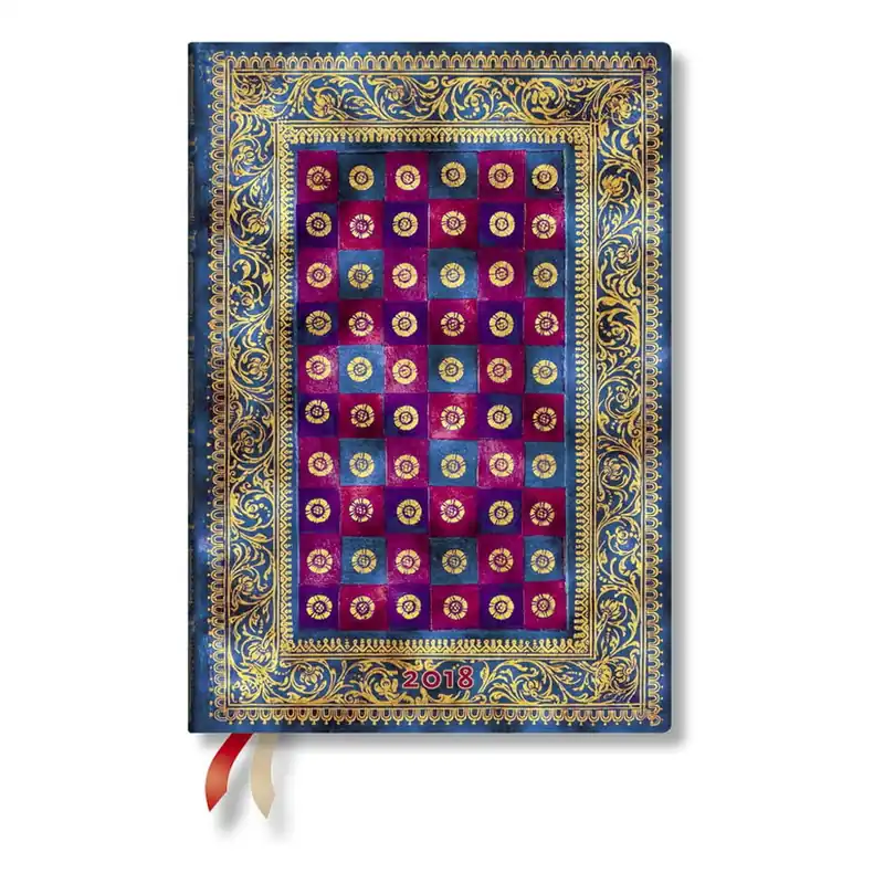 Ostatnie sztuki Kalendarz na rok 2018 z układem wertykalnym Paperblanks Celeste Midi Bonami
