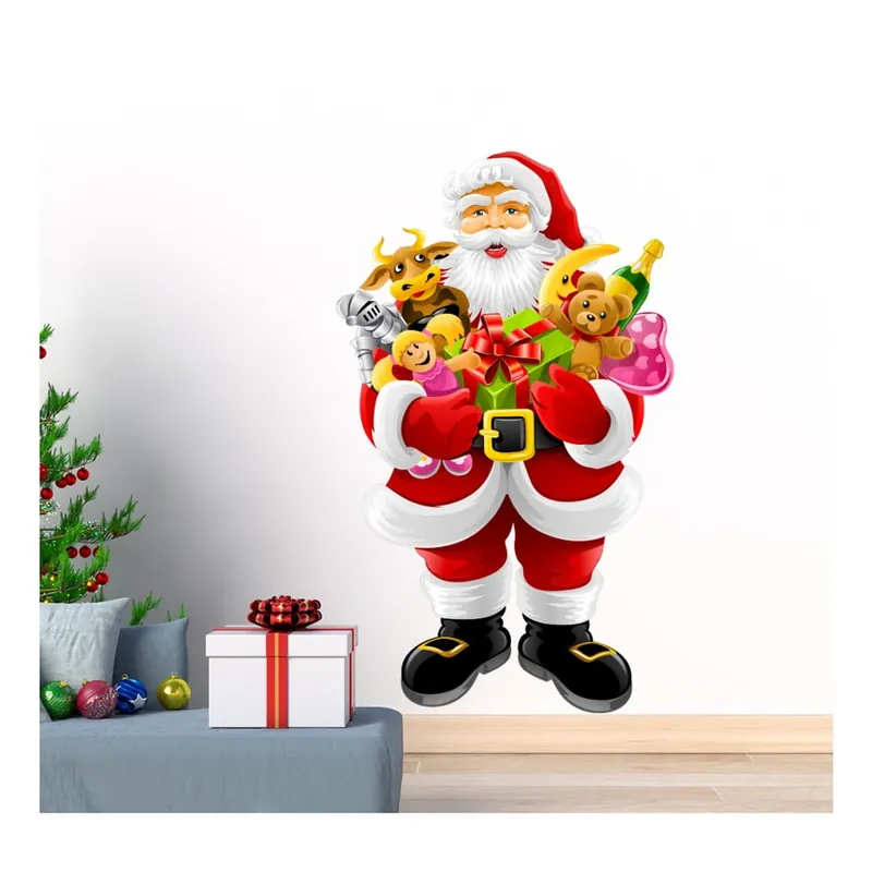 Naklejka świąteczna Ambiance Santa Claus and Gifts Bonami Wybór klientów