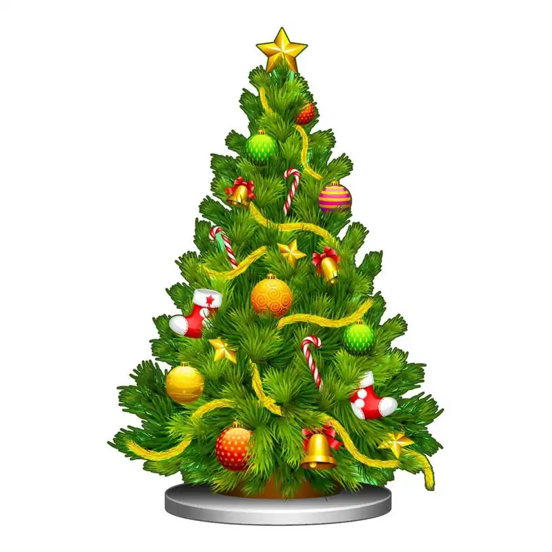 Super okazja Naklejka świąteczna Ambiance Christmas Tree Bonami