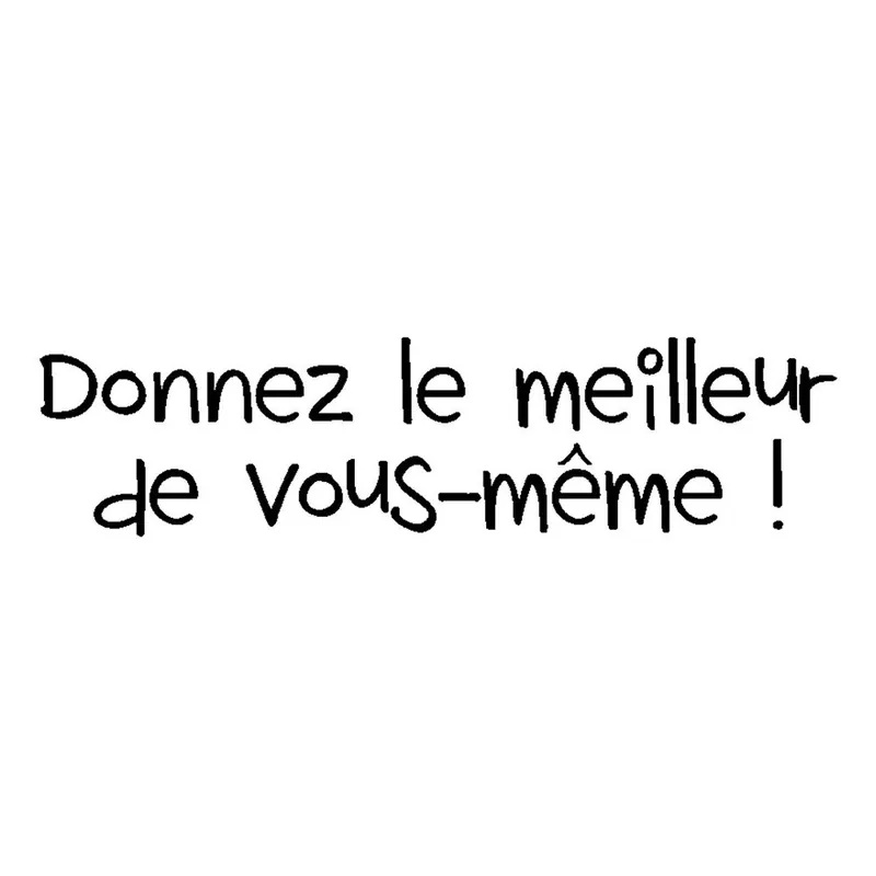 Oferta Naklejka Ambiance Quote Bonami
