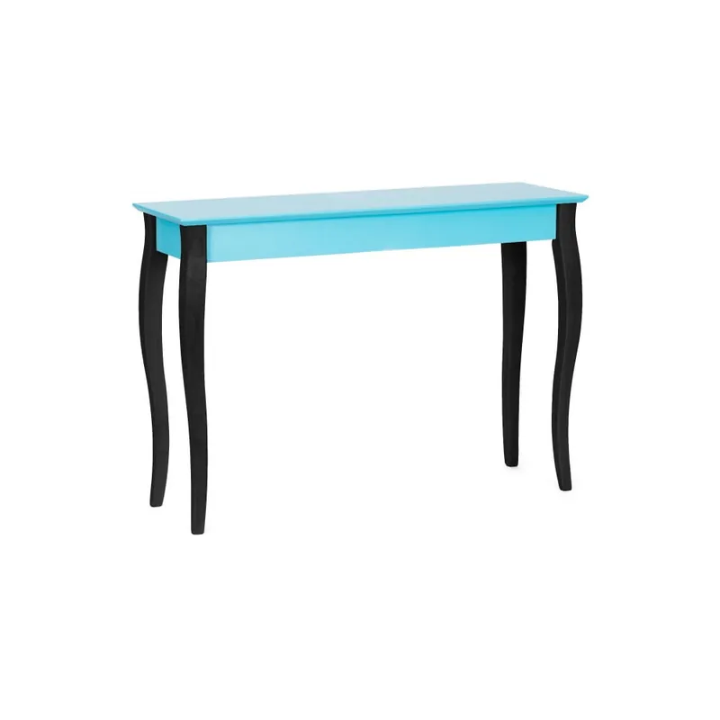 Turkusowa konsola z czarnymi nogami Ragaba Lilo, szerokość 105 cm Bonami Bestseller