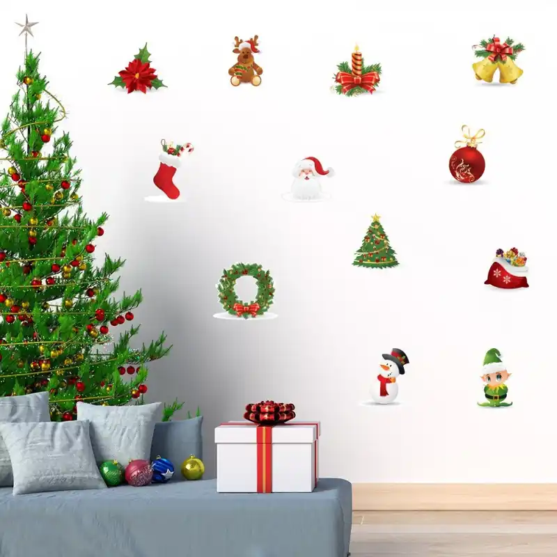 Naklejki świąteczne Fanastick Decoration de Noel Bonami Tani