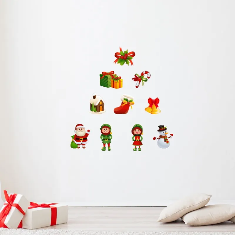 Naklejki świąteczne Fanastick Noel Et Ses Elfes Bonami Do wyczerpania zapasów