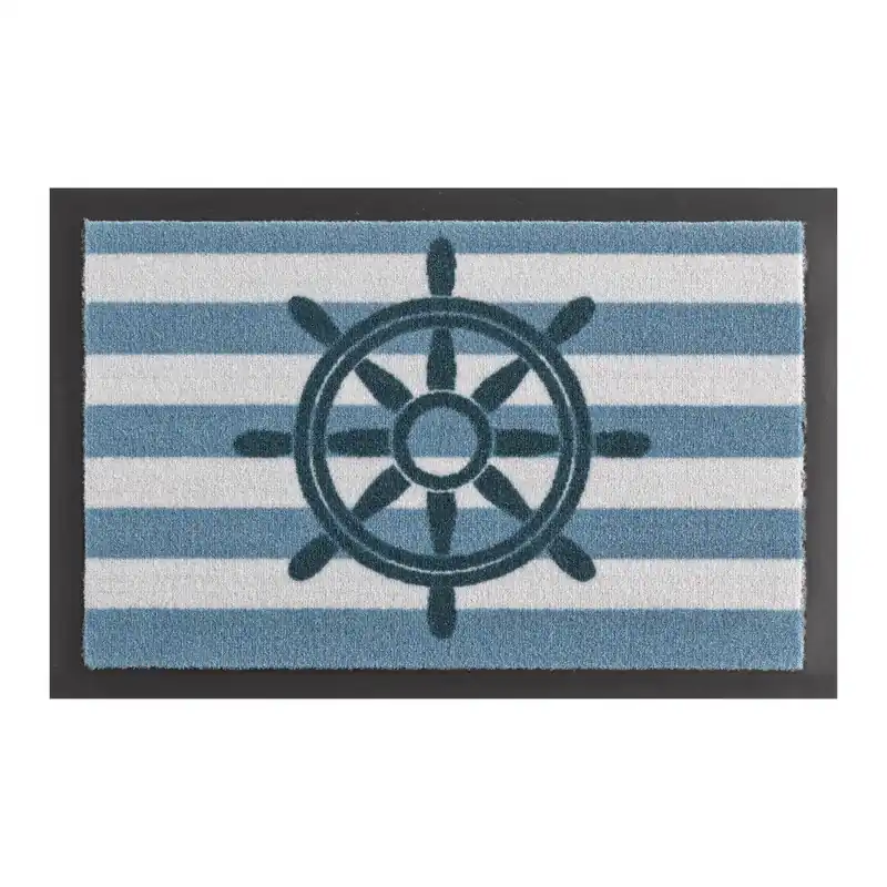 Taniej Niebieska wycieraczka Hanse Home Steering Wheel, 40x60 cm Bonami