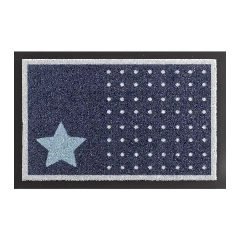 Rabat Wycieraczka Zala Living Star and Dots Dark Blue, 40x60 cm Bonami