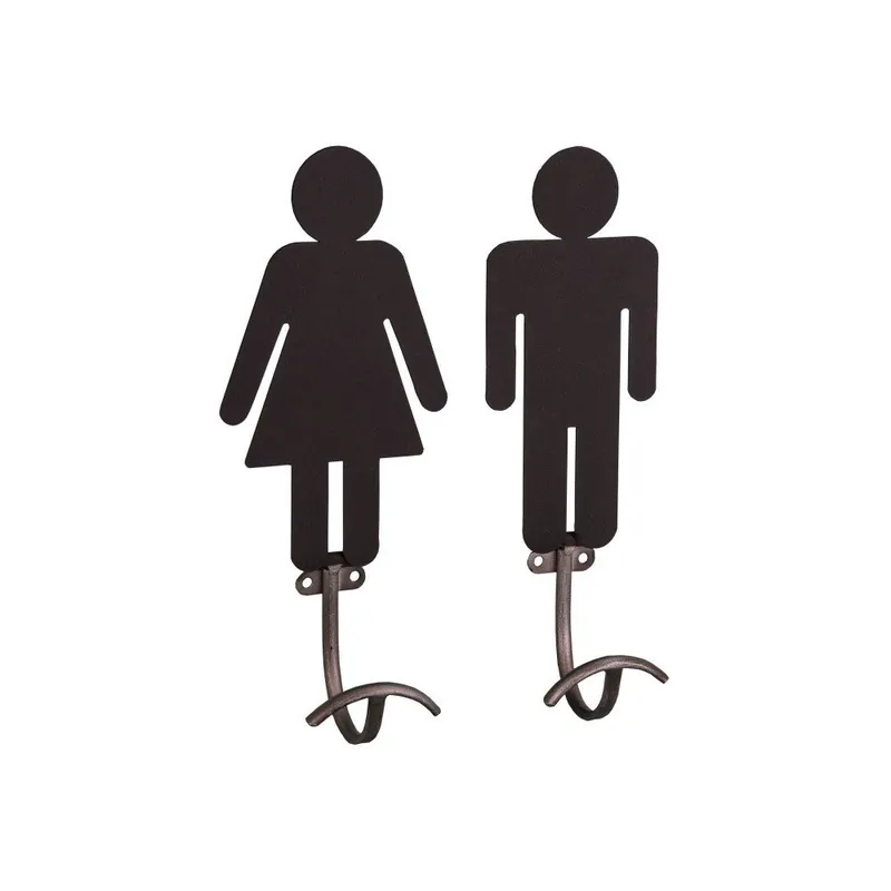 Zestaw 2 wieszaków ściennych Antic Line Femmes Hommes Bonami Wysoka jakość
