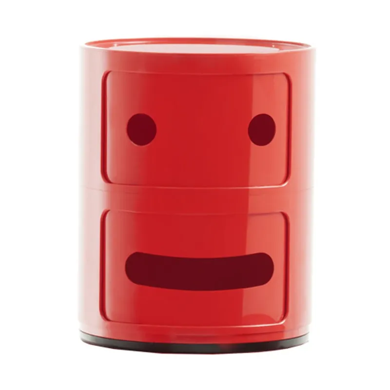 Hit cenowy Czerwona szafka z 2 szufladami Kartell Componibili Grin Bonami