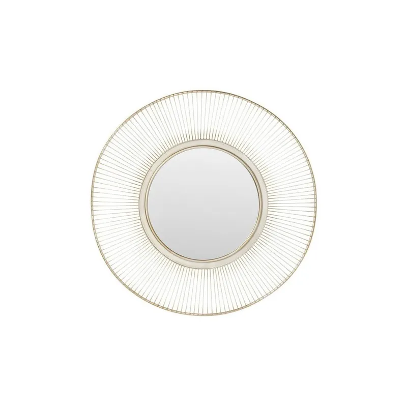Rabat Lustro w ramie w srebrnej barwie Kare Design Storm Silver, ⌀ 93 cm Bonami