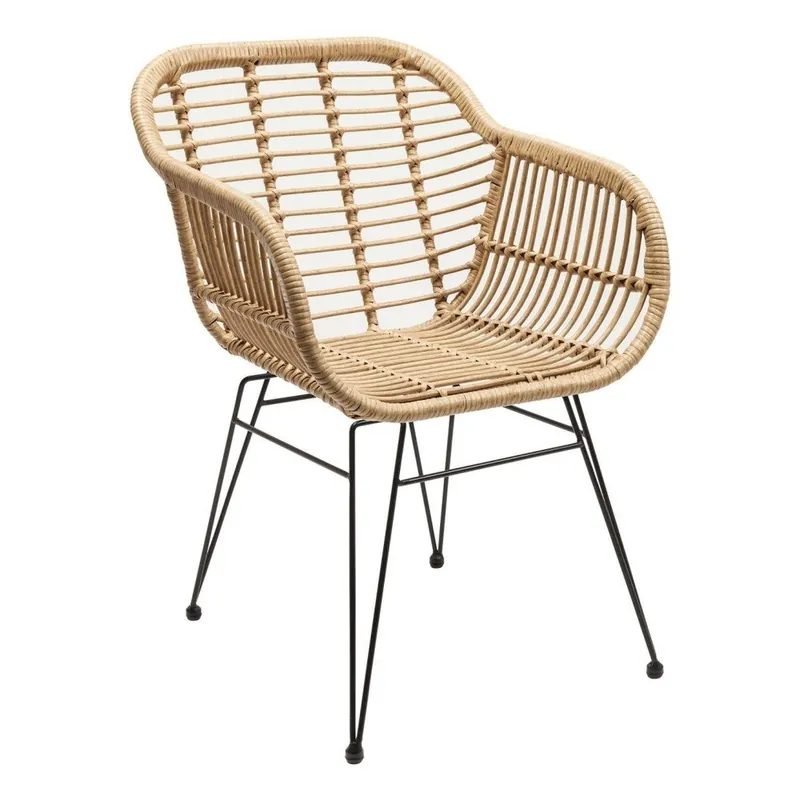 Sprawdź teraz Krzesło z podłokietnikami Kare Design Farfalia Nature Bonami