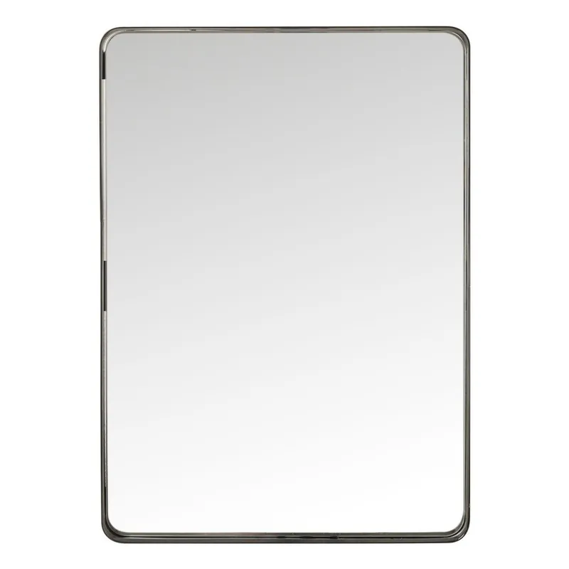 Bezpieczna płatność Lustro w czarnej ramie Kare Design Shadow Soft, 70x50 cm Bonami
