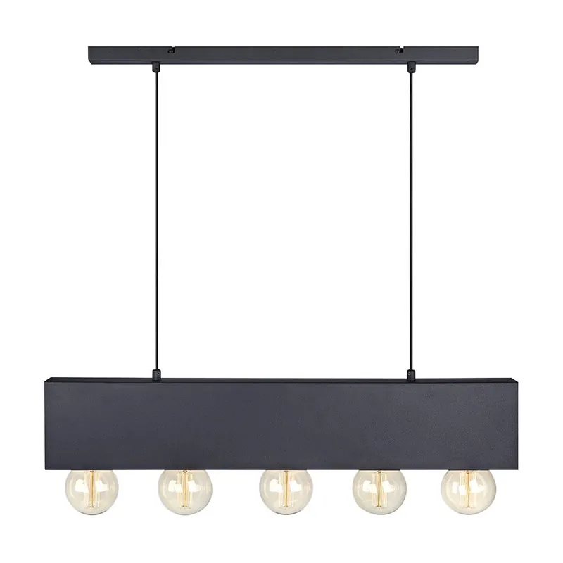 Czarna lampa wisząca Markslöjd Couture Bonami Popularny