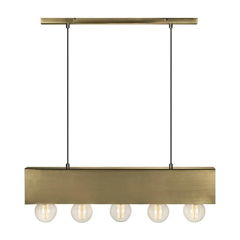 Lampa wisząca w kolorze mosiądzu Markslöjd Couture Bonami Rabat