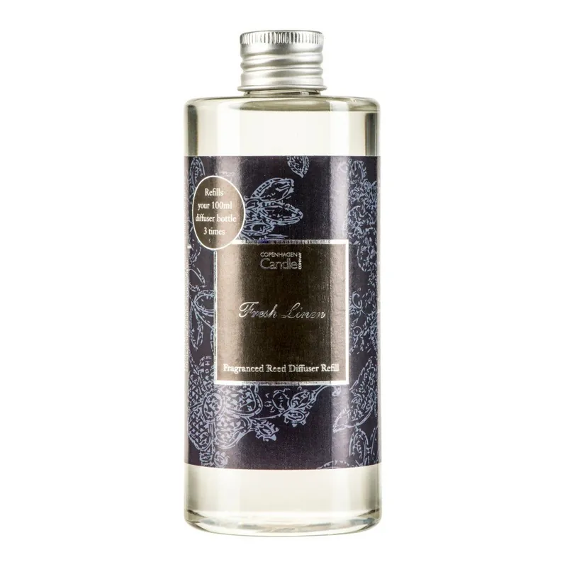 Popularny Zapas do dyfuzora o zapachu świeżego prania Copenhagen Candles Fresh Linen, 300 ml Bonami