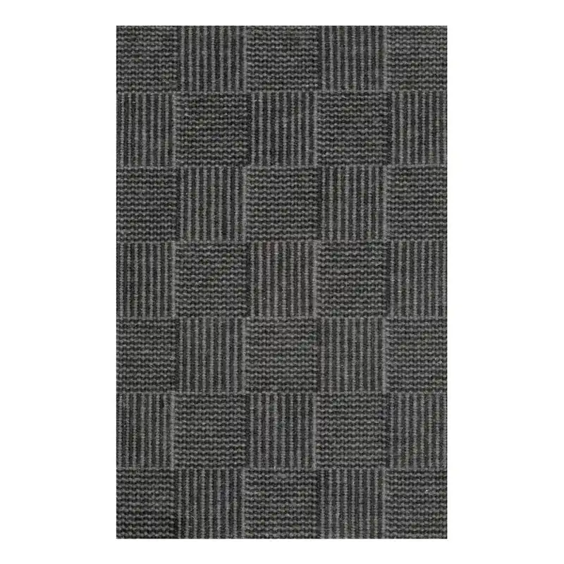 Zamów teraz Ciemnoszary dywan ręcznie tkany Linie Design Chess, 50x80 cm Bonami