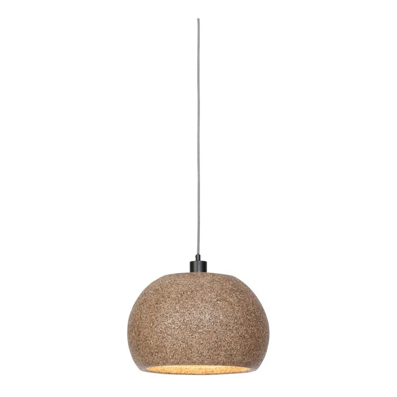Tylko do końca tygodnia Brązowa lampa wisząca ze ścieru drzewnego Good&Mojo Bohol Bonami