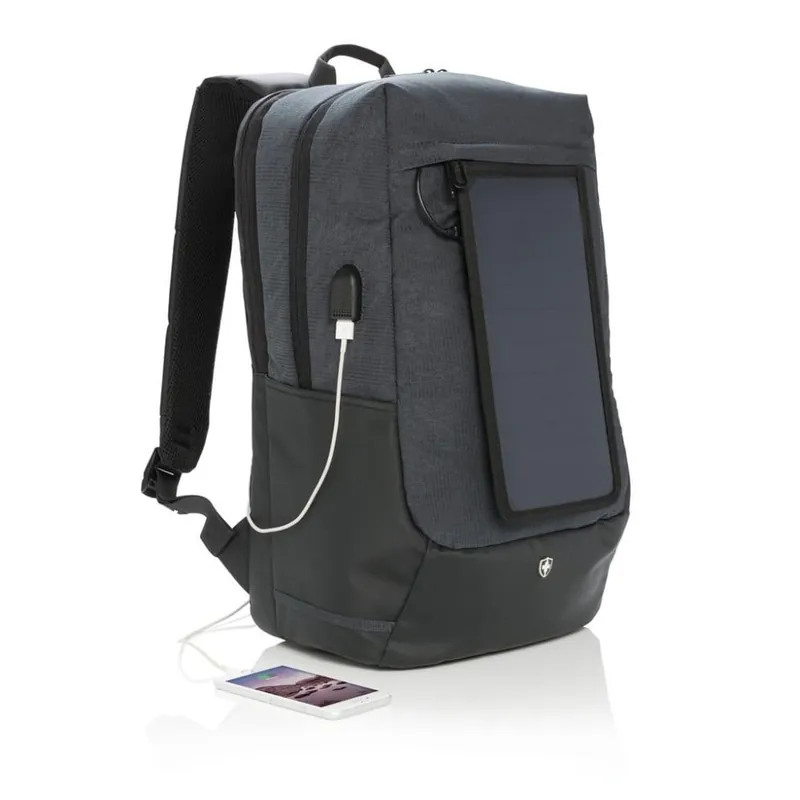Szybka dostawa Plecak na notebook z panelem solarnym i 3 wejściami USB XD Design Bonami