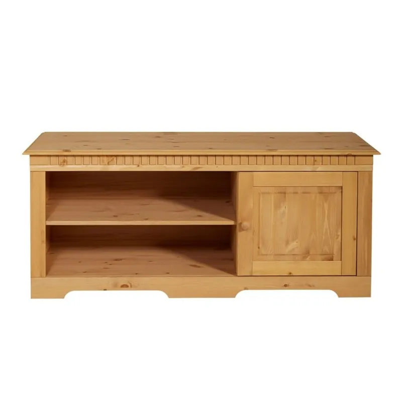 Szafka pod TV z litego drewna sosnowego Støraa Linda Bonami Oferta