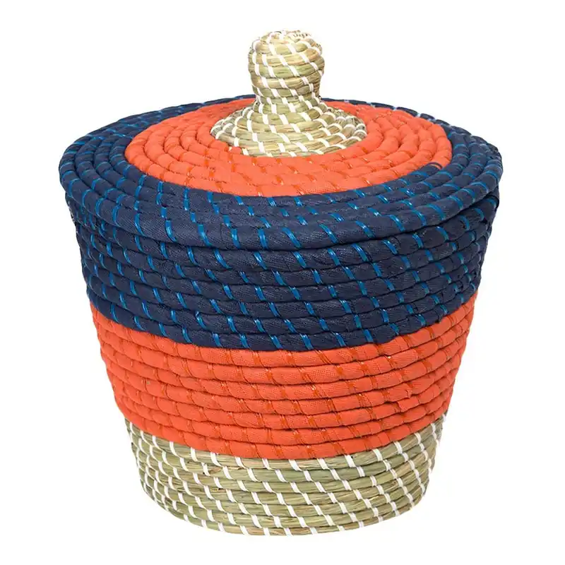 Ręcznie robiony kosz a’miou home Winnan, ⌀ 38 cm Bonami Szybka wysyłka