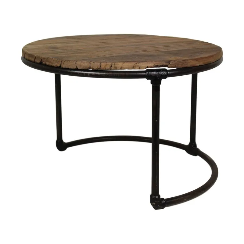 Stolik z drewna tekowego HSM Collection Amanda, ⌀ 60 cm Bonami Zamów teraz